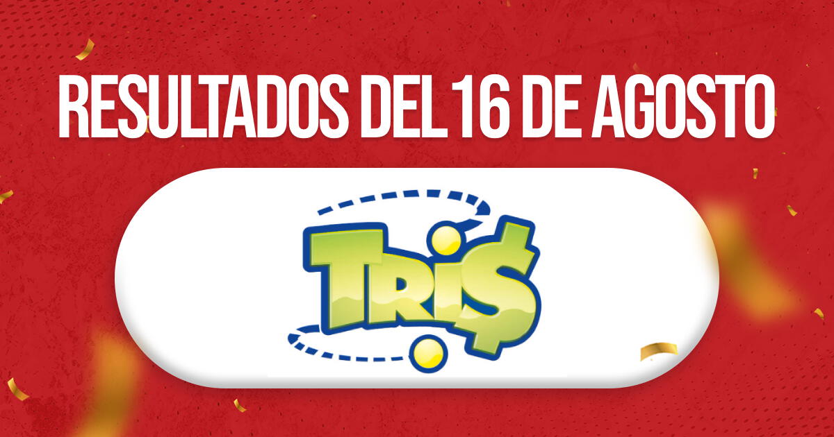 Sorteo Tris EN VIVO: resultados y pronósticos de hoy, viernes 16 de agosto en México