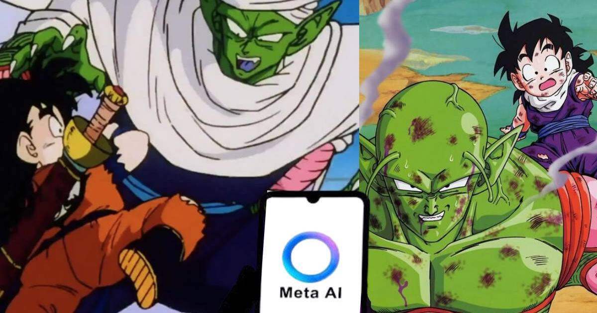 Así sería Gohan si su verdadero padre fuese Piccolo, según Meta AI