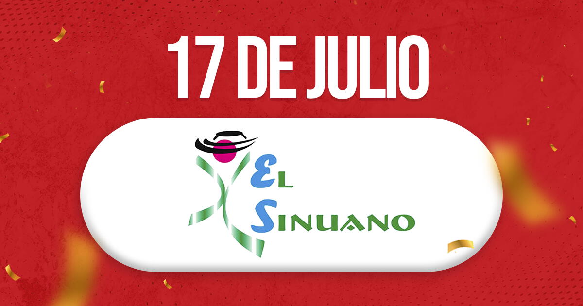 Resultados Sorteo Sinuano HOY EN VIVO de Día y Noche del sábado 17 de agosto