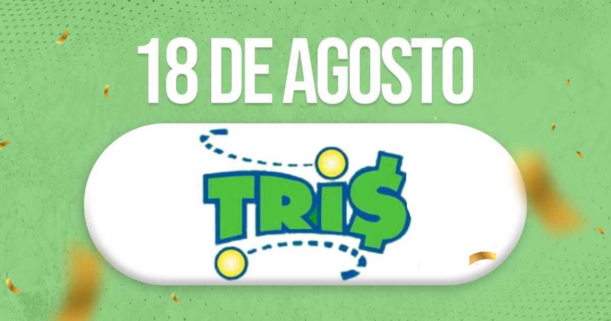 Tris de HOY, domingo 18 de agosto: a qué hora se juega y dónde ver EN VIVO los sorteos