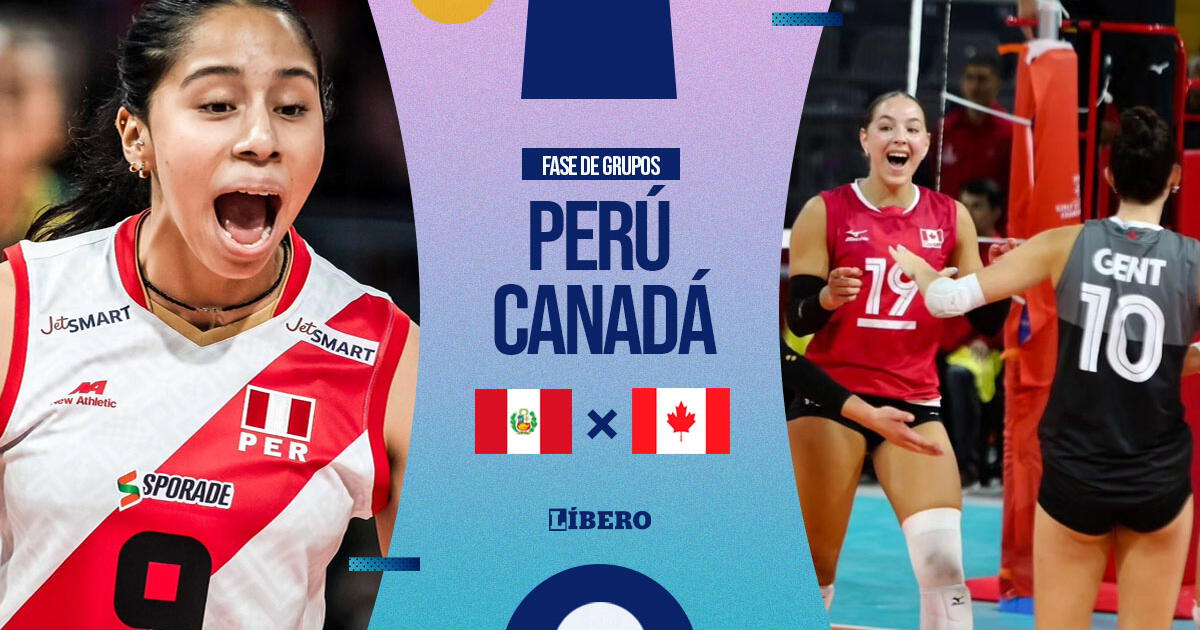 Perú vs Canadá EN VIVO vía ATV: Hora y dónde VER el Mundial de Vóley Sub 17