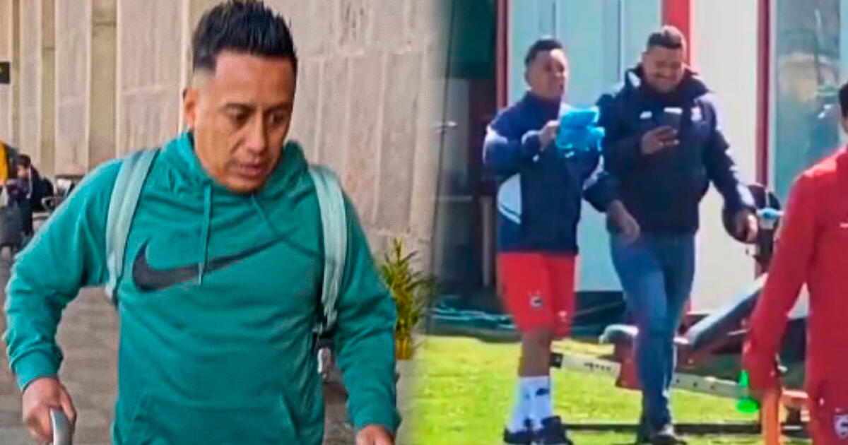 Así luce Christian Cueva en su PRIMER ENTRENAMIENTO con Cienciano en Cusco 