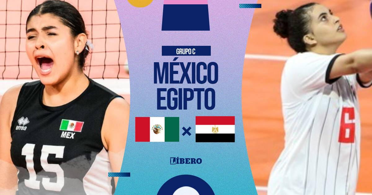 México vs. Egipto EN VIVO por Mundial de Vóley Sub 17: Horarios y dónde ver