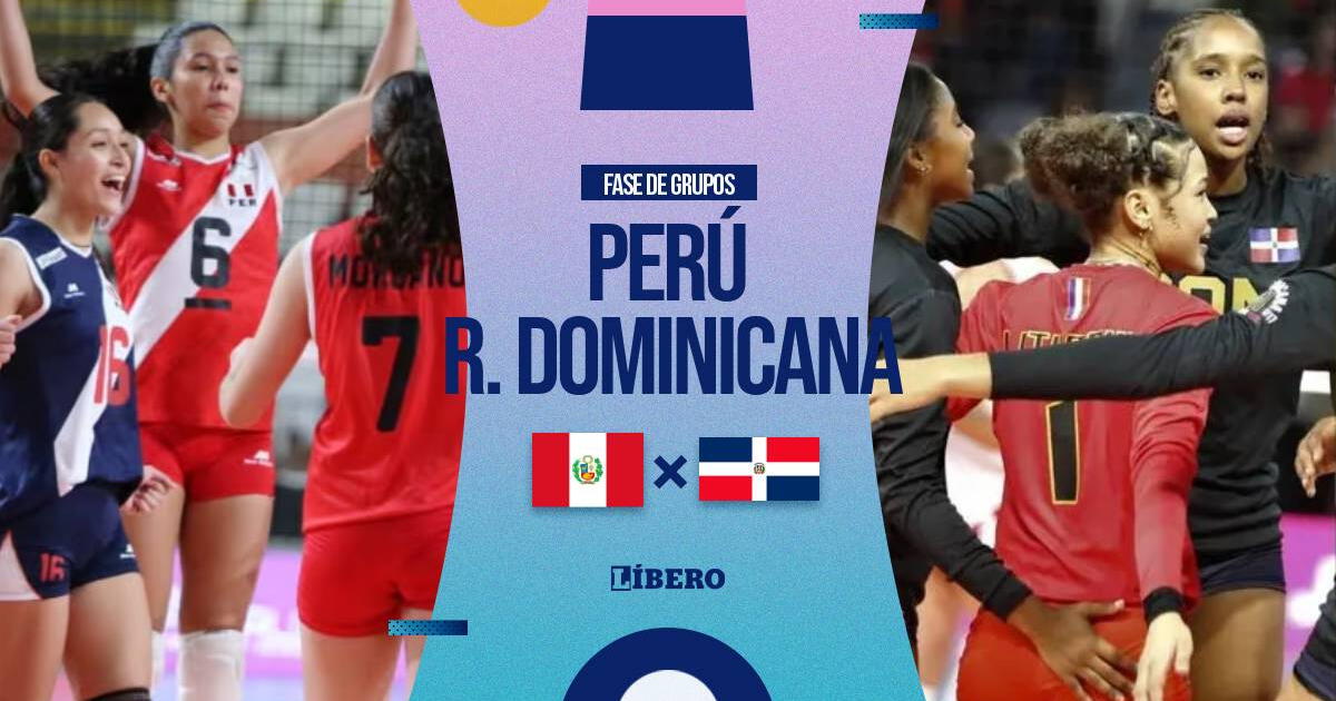 Perú vs. República Dominicana EN VIVO: hora y dónde ver Mundial de Vóley Sub-17