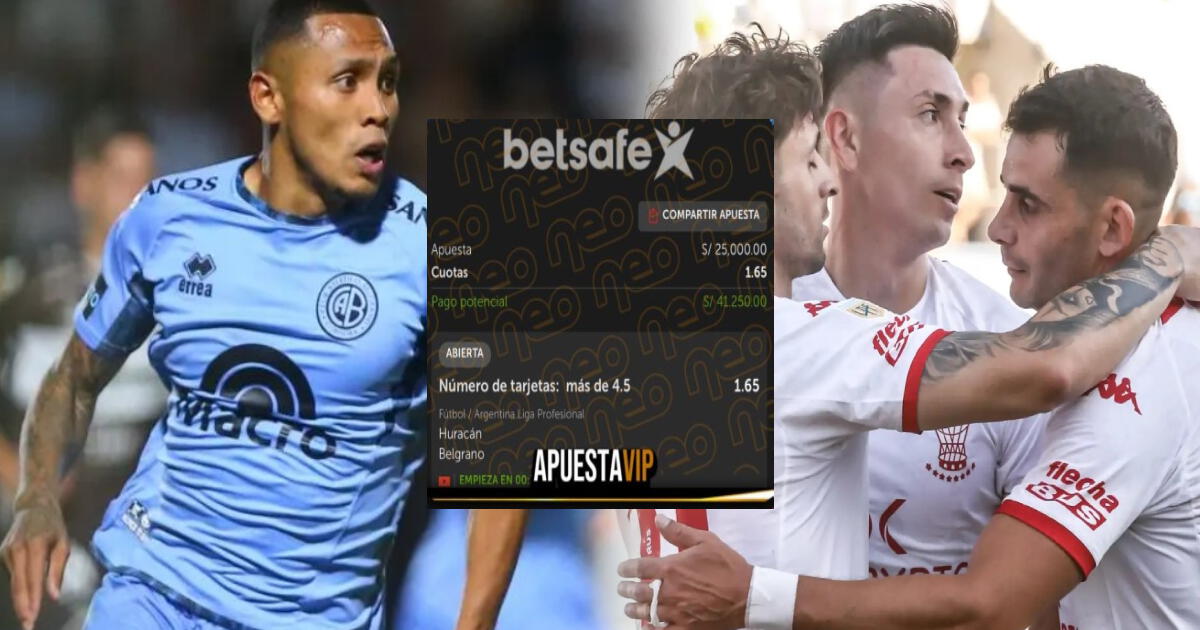 Peruano hace apuesta ganadora en el fútbol argentino y se lleva a casa billetón de 41 MIL SOLES