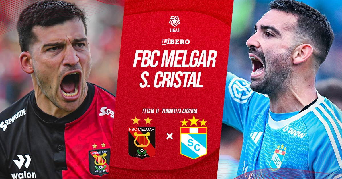 Sporting Cristal vs. Melgar EN VIVO por Liga 1 MAX: a qué hora juega, canal y alineaciones