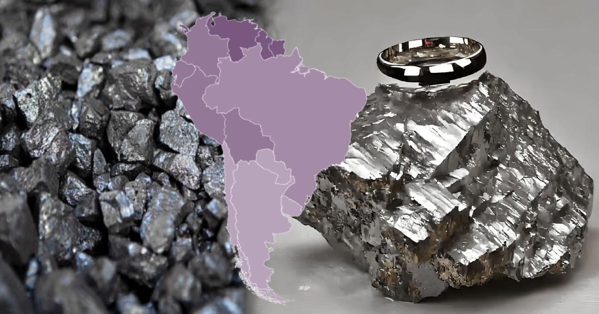 El único país de Sudamérica que produce el metal MÁS CARO del mundo; supera a Estados Unidos y Reino Unido