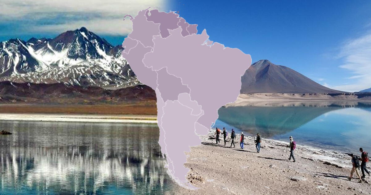 El país de Sudamérica con el lago más alto del mundo y no es el Titicaca en Perú