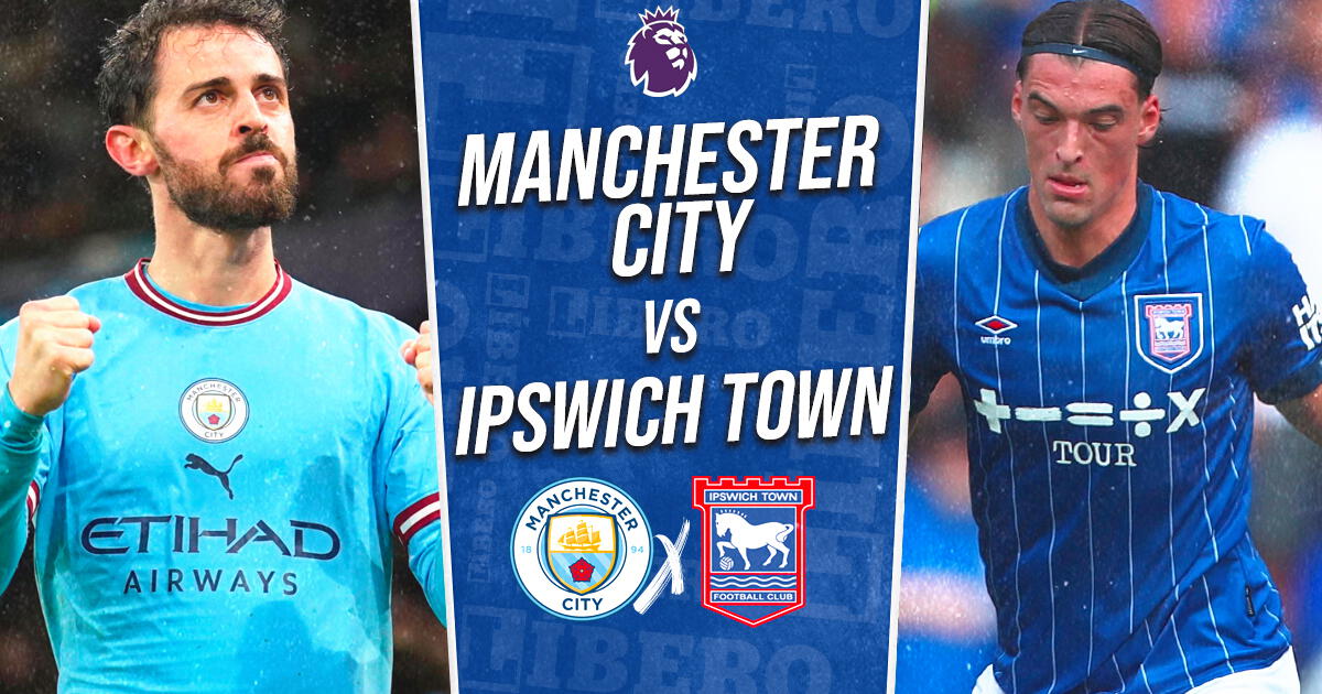 Manchester City vs. Ipswich Town EN VIVO: horarios y dónde ver Premier League