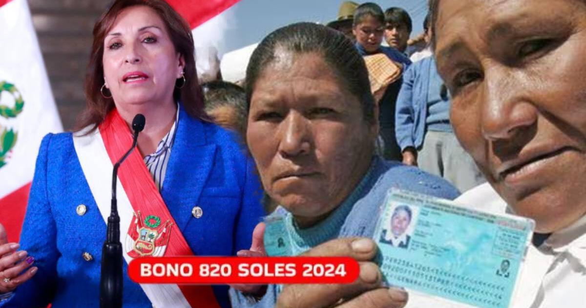 CONSULTA con DNI el NUEVO PAGO de los 820 soles para familias peruanas: COBRA HOY vía LINK oficial