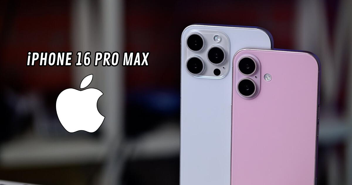 IPhone 15 Pro Max vs. iPhone 16 Pro Max: conoce la diferencias de tamaños y diseños entre ambos