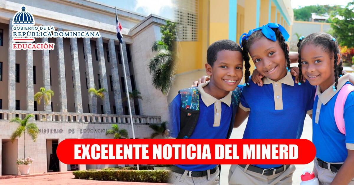 Minerd anuncia EXCELENTE NOTICIA para los estudiantes que se quedaron sin cupo para el año escolar