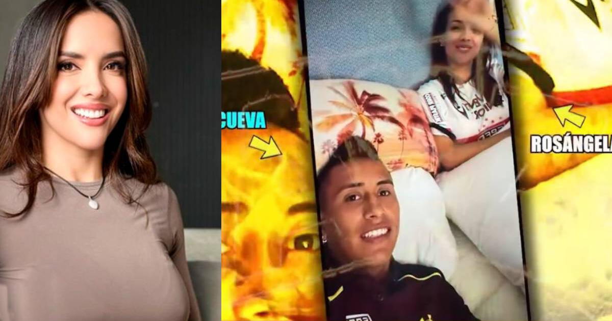 La FRÍA reacción de Rosángela al ver que salió a la luz su foto íntima con Christian Cueva