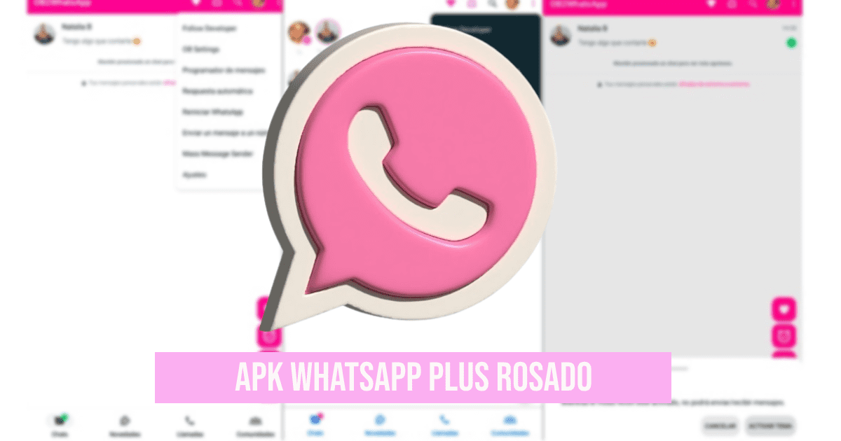 Descargar WhatsApp Plus Rosado APK: LINK para instalar GRATIS la última versión