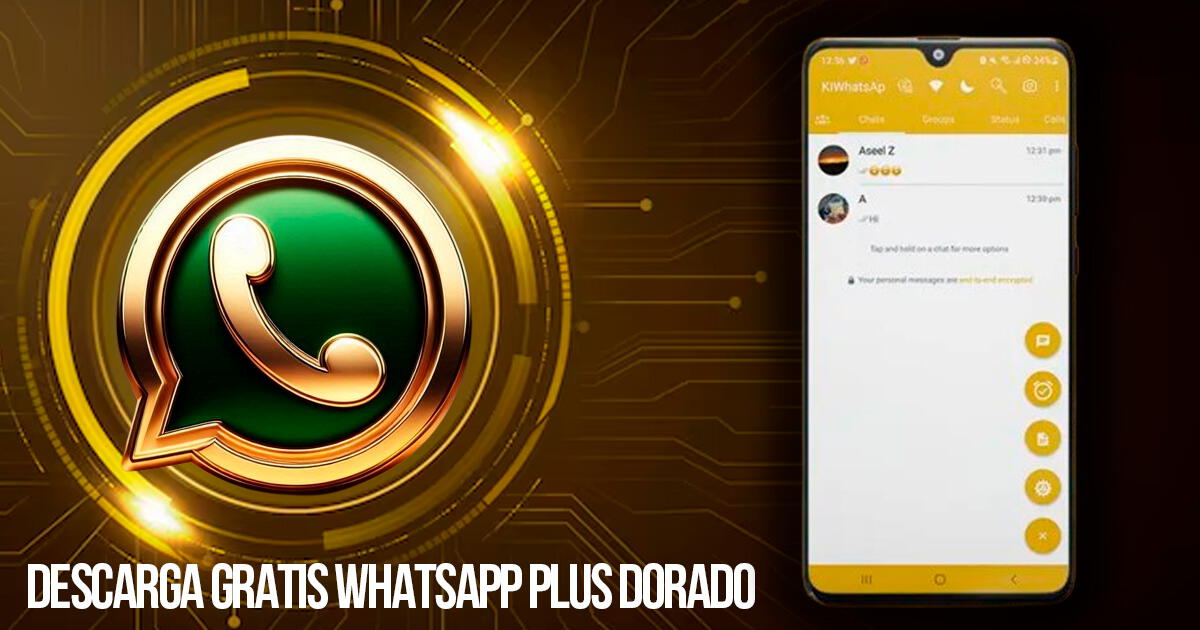 ACTUALIZA WhatsApp PLUS DORADO APK, septiembre 2024: obtén la ÚLTIMA VERSIÓN