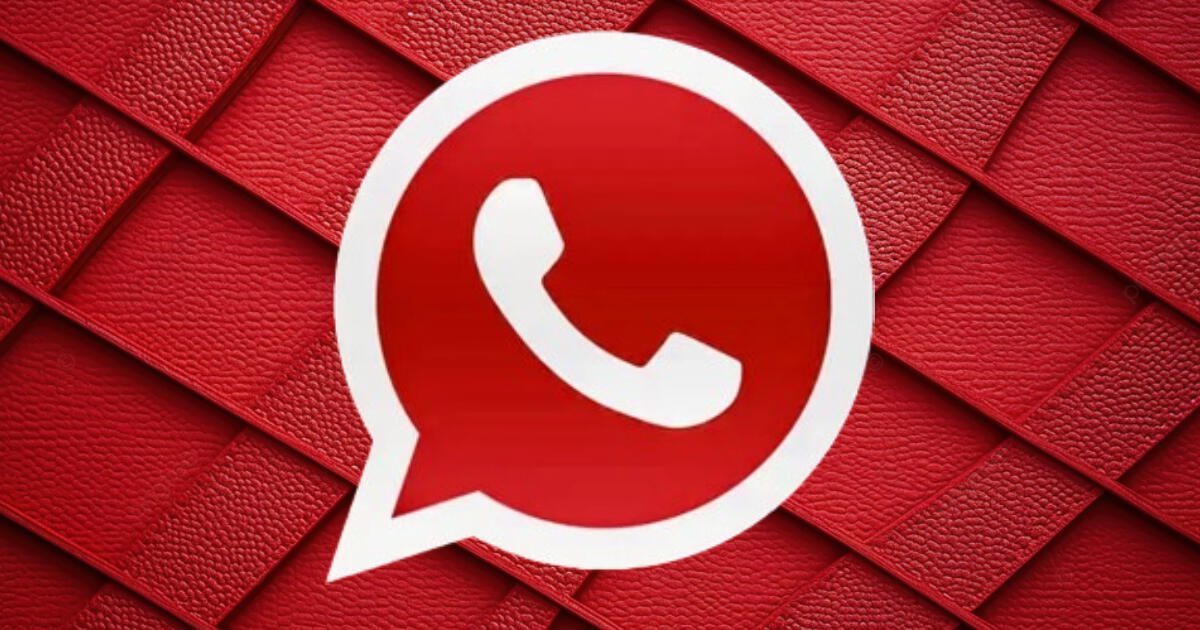 WhatsApp Plus modo rojo para DESCARGAR con la última versión actualizada en Android