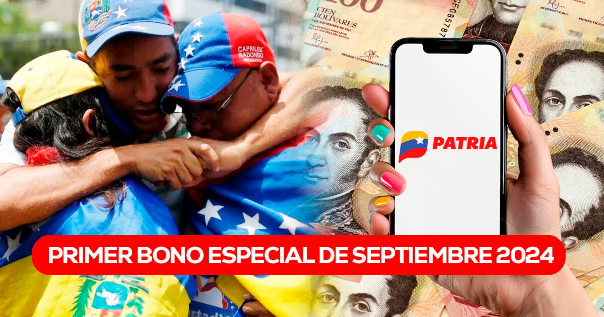 ¿Cuándo se pagará el Primer Bono Especial de septiembre 2024 y cómo reclamar el monto?