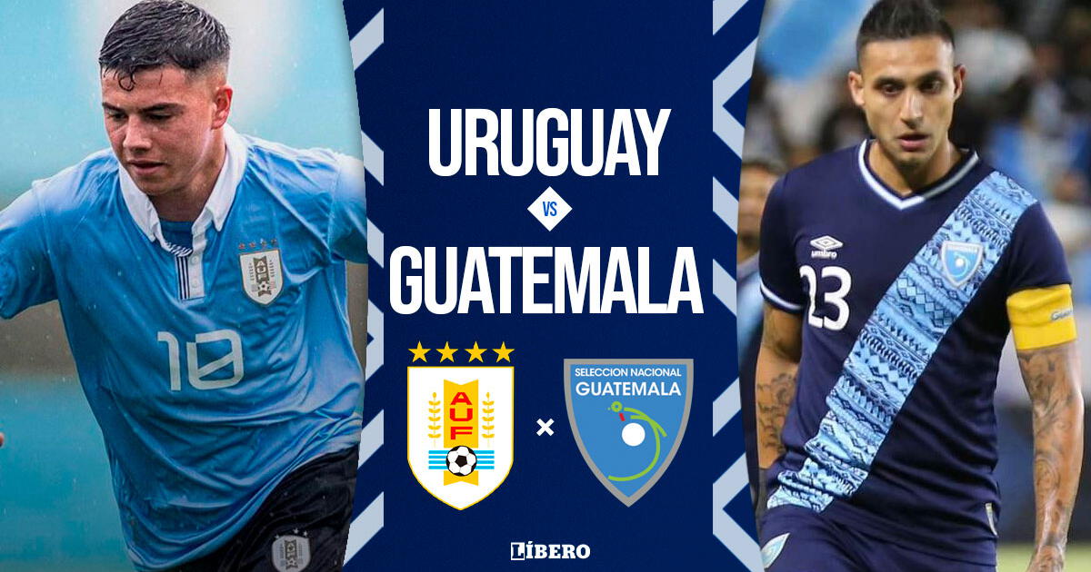 Uruguay vs. Guatemala EN VIVO por AUF TV: pronóstico, cuándo juega y dónde ver amistoso