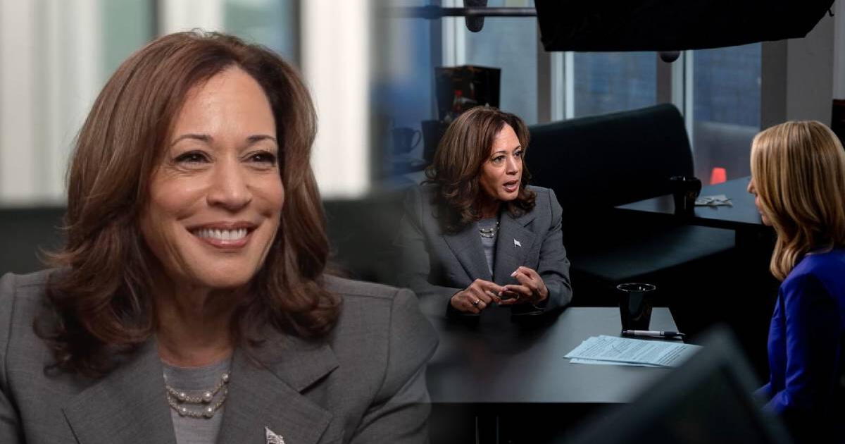 La CONTUNDENTE REACCIÓN de Kamala Harris ante una pregunta sobre Donald Trump