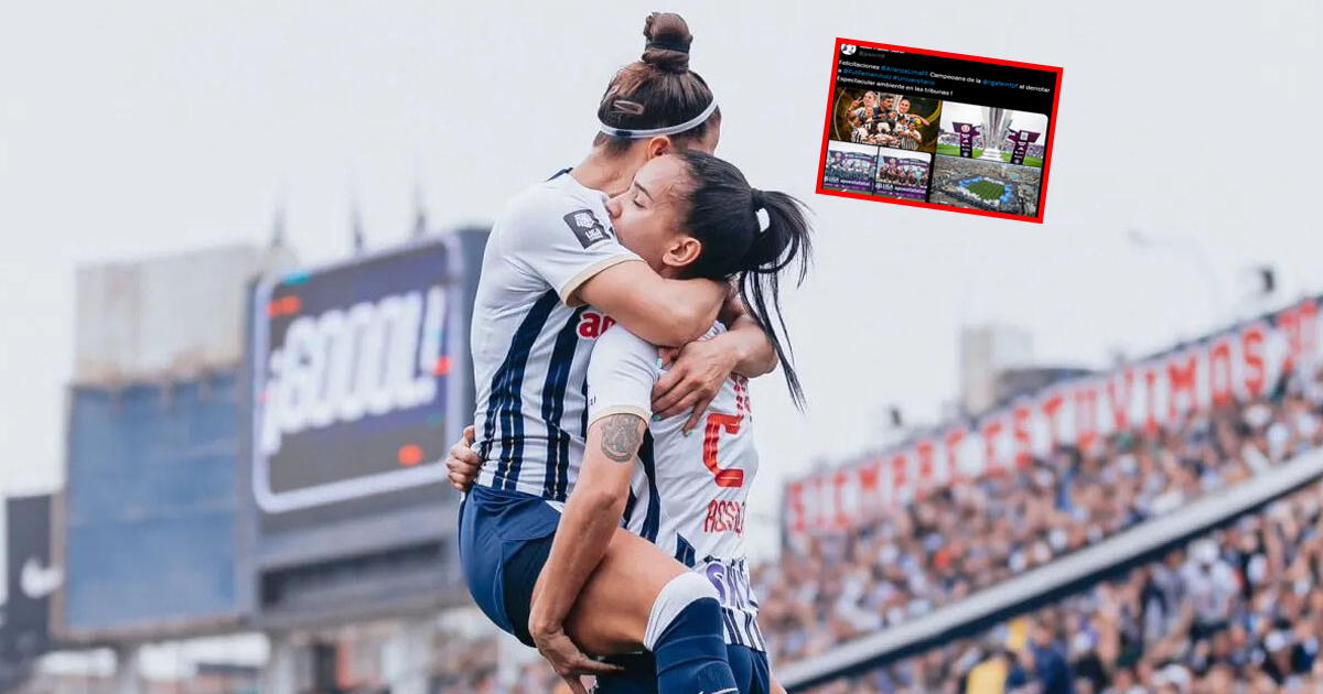 Exfigura del Barcelona felicitó título de Alianza Lima y se rindió ante hinchada: 