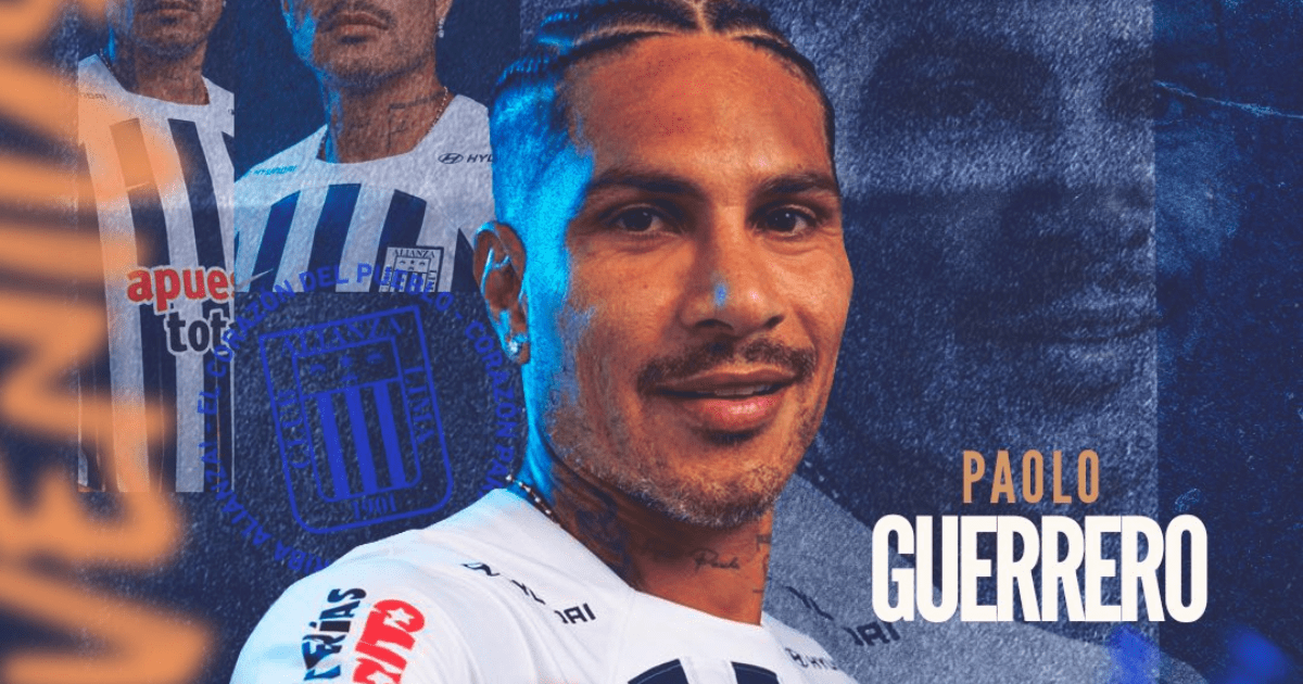 Alianza Lima presentó a Paolo Guerrero como su flamante refuerzo: 