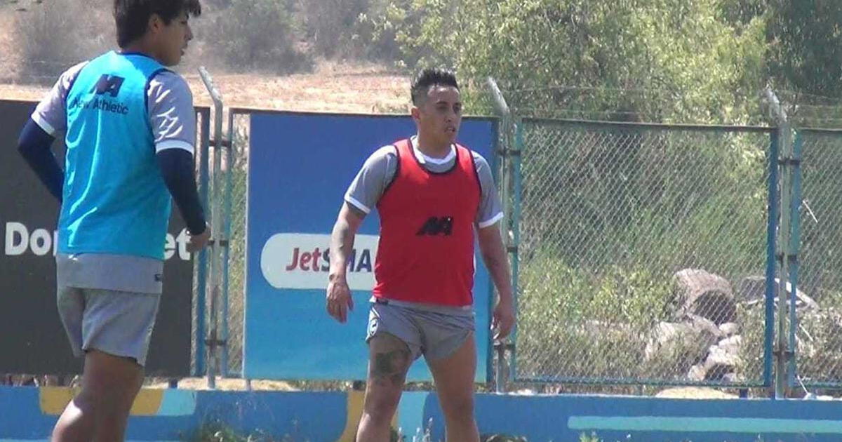 Así fue el regreso de Christian Cueva a los entrenamientos con Cienciano 