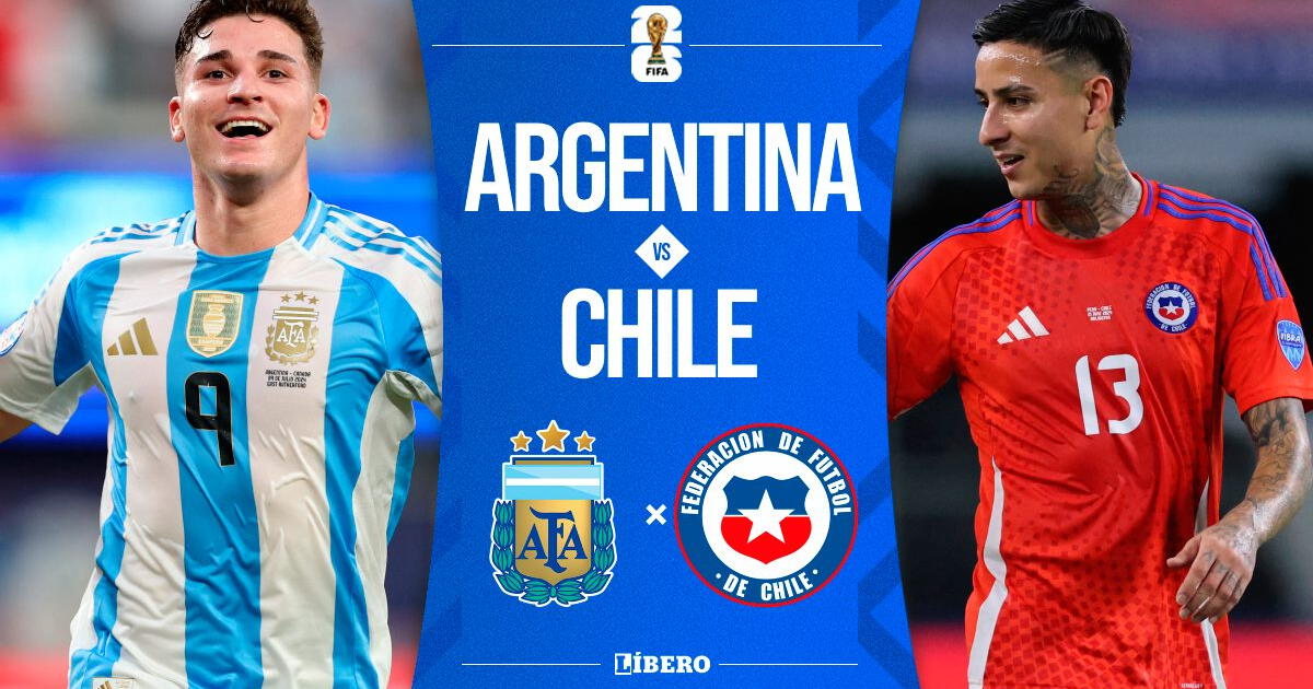 Argentina vs Chile EN VIVO por Eliminatorias 2026: cuándo juega, pronóstico, canal transmisión