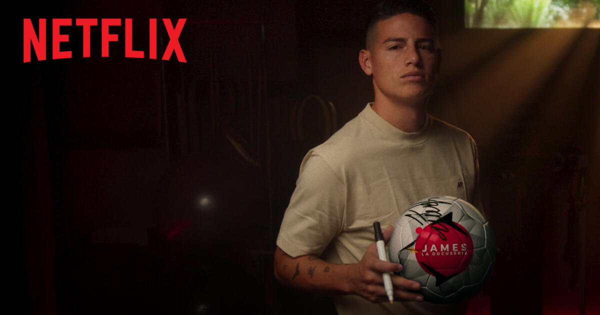 Netflix estrenará serie de James Rodríguez revelando sus secretos deportivos