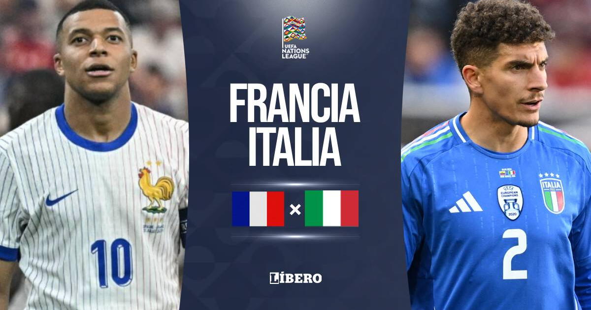 Francia vs Italia EN VIVO por UEFA Nations League: a qué hora juega, pronóstico y dónde ver