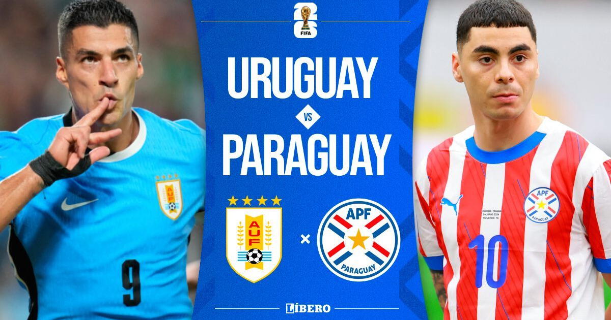 Uruguay vs. Paraguay EN VIVO por Eliminatorias: cuándo juegan, horario y qué canal transmite