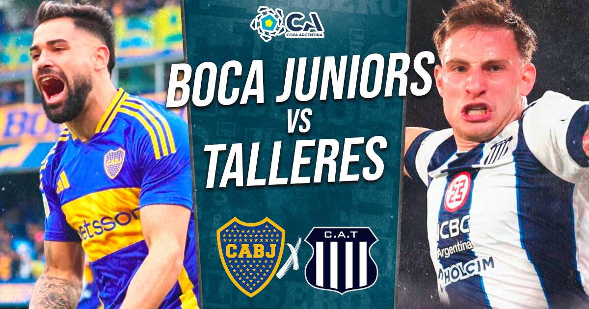 Boca vs Talleres EN VIVO vía TyC Sports: horario, pronóstico y dónde ver Copa Argentina