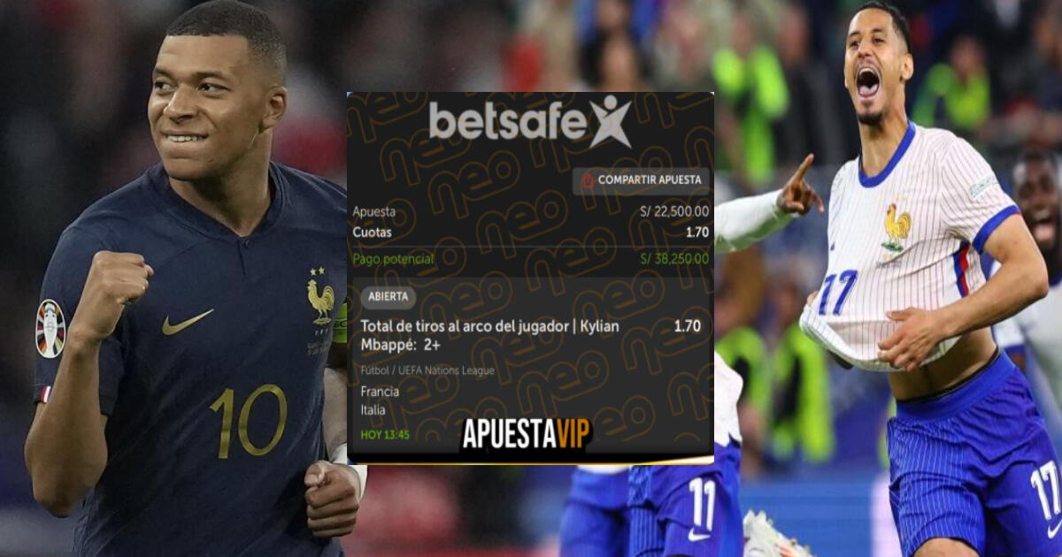 Peruano apuesta sus ahorros a doblete de Mbappé: si gana se llevará billetón de S/ 38 MIL SOLES