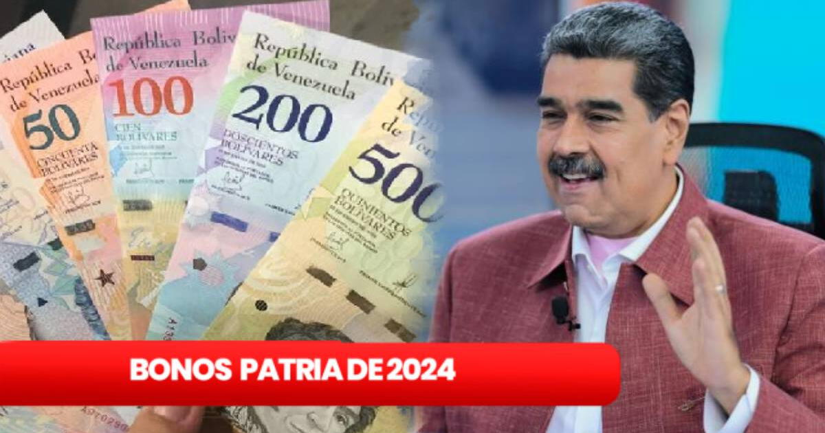 ¿Qué pago ANUNCIÓ Maduro? Bonos Patria ACTIVOS HOY, 6 de septiembre: montos ACTUALIZADOS