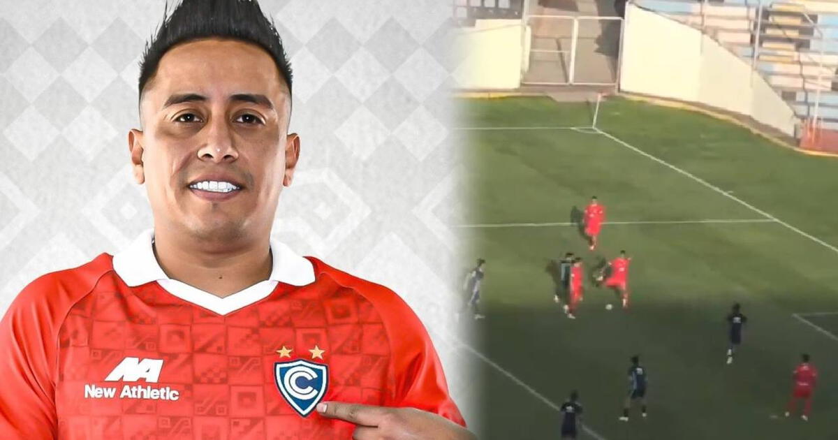 ¡'Aladino' está de vuelta! Christian Cueva convirtió un golazo en su debut con Cienciano