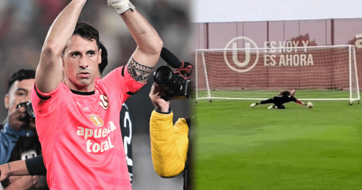 ¿Tapará ante Sullana? El video de Sebastián Britos que ILUSIONA a los hinchas de Universitario