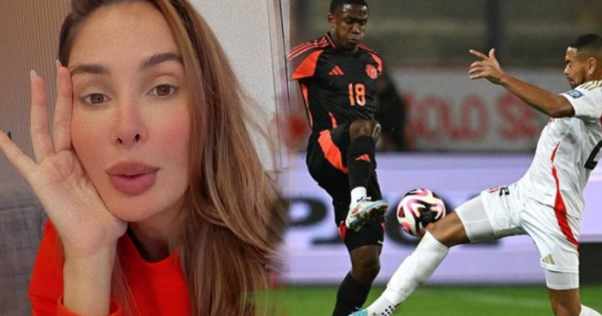 El POTENTE mensaje que envió Ana Paula en Instagram tras asistir al Perú vs. Colombia