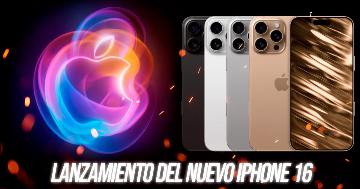 Lanzamiento del iPhone 16: dónde ver, horarios, precios y todo sobre el Apple Event 2024