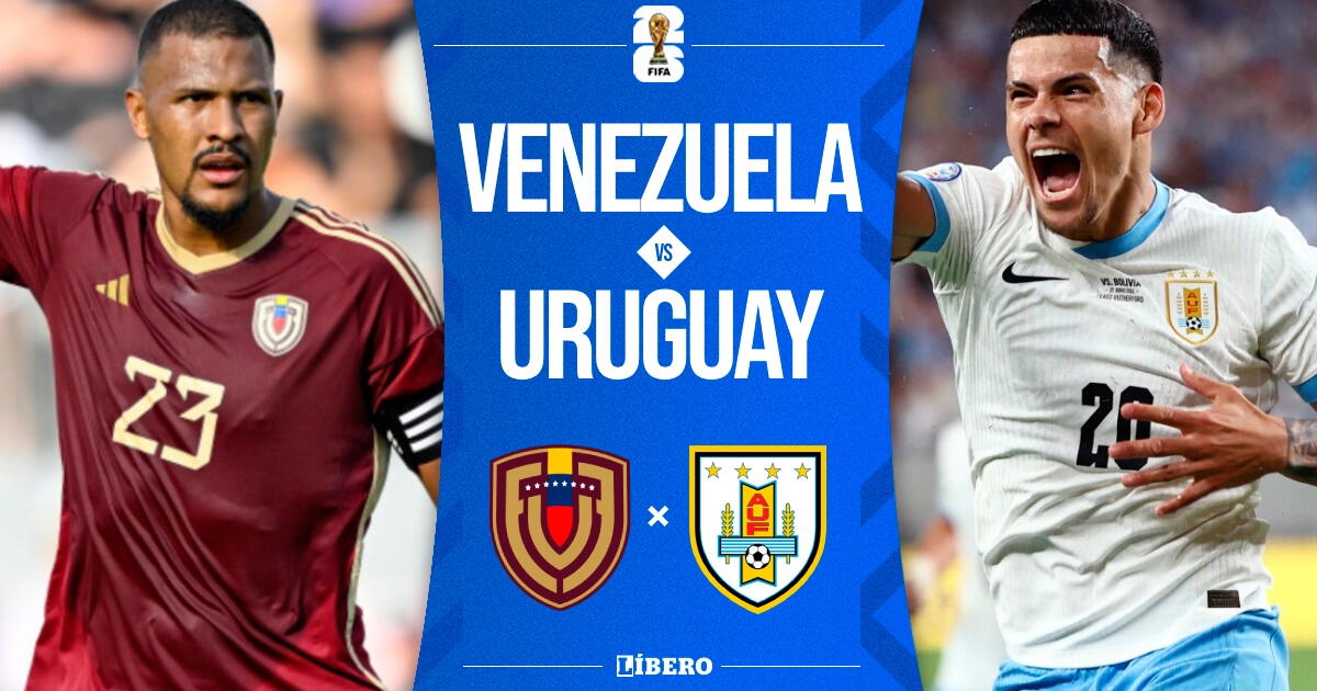 Venezuela vs. Uruguay EN VIVO: pronósticos, horarios y dónde ver Eliminatorias 2026