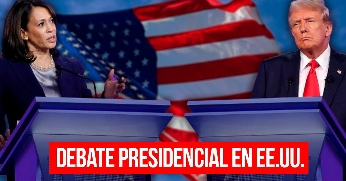 Donald Trump vs. Kamala Harris: ¿A qué hora es y dónde ver el debate presidencial esta noche?