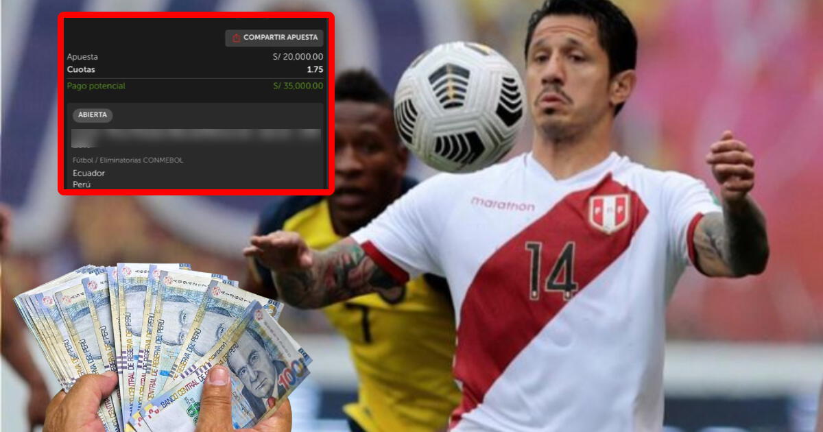 Hincha realizó una arriesgada apuesta al Perú vs. Ecuador y podría ganar MILLONARIO MONTO