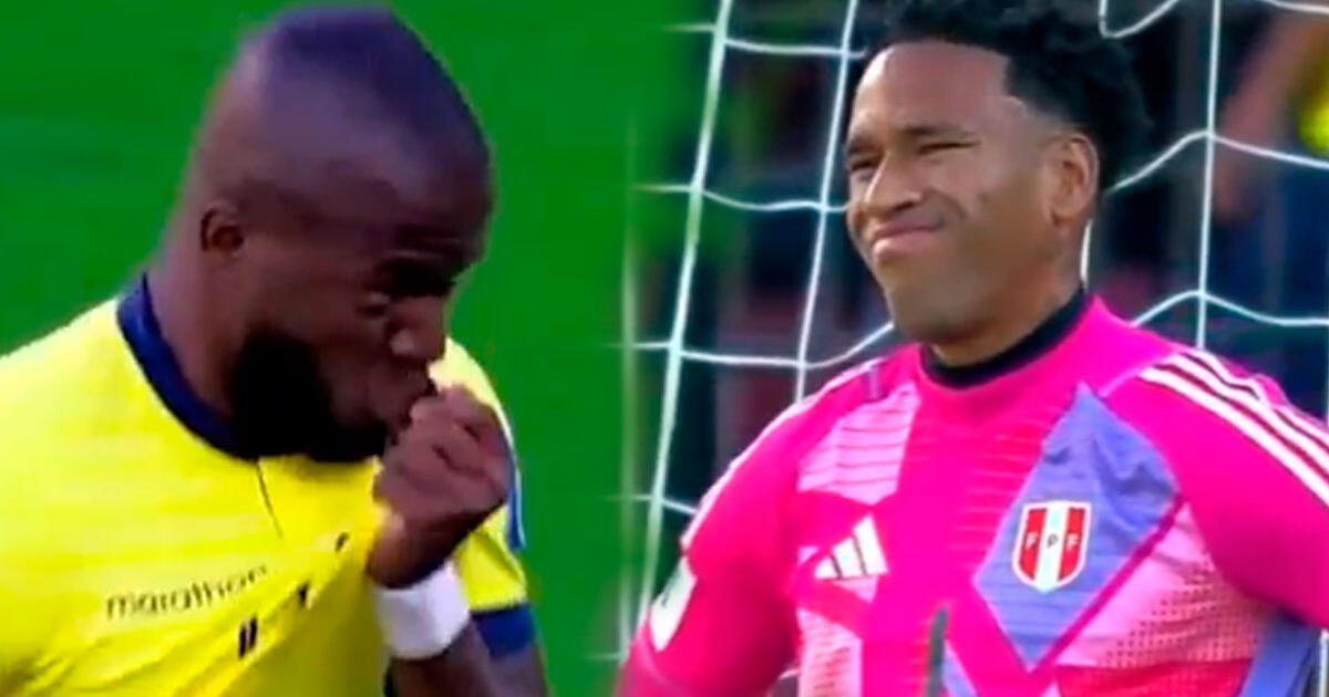 Enner Valencia anotó de cabeza el 1-0 de Ecuador sobre Perú por las Eliminatorias 2026