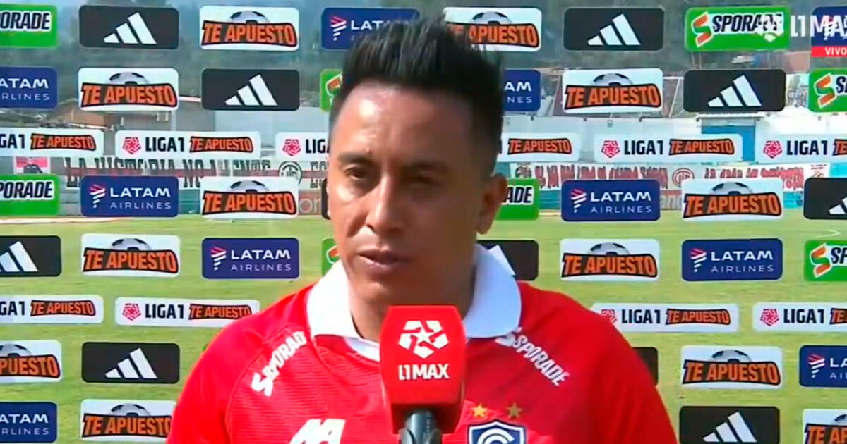 Christian Cueva rompió su silencio tras su debut con Cienciano y dejó potente declaración