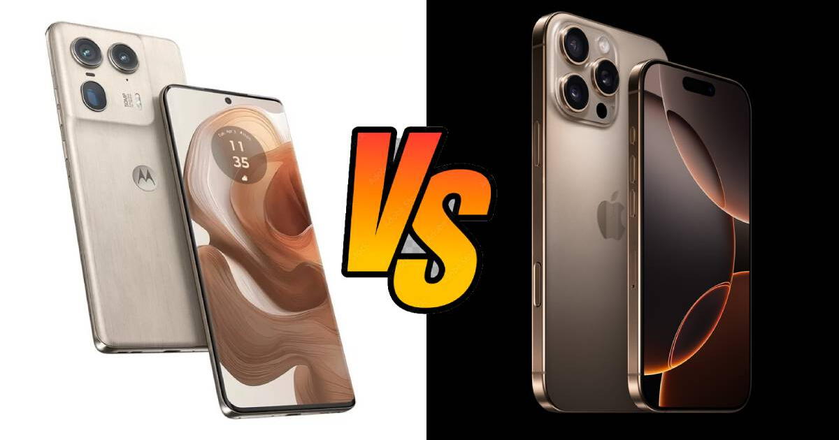 Motorola Edge 50 ULTRA vs. iPhone 16 PRO MAX: ¿Cuál me conviene comprar y que precio tienen?