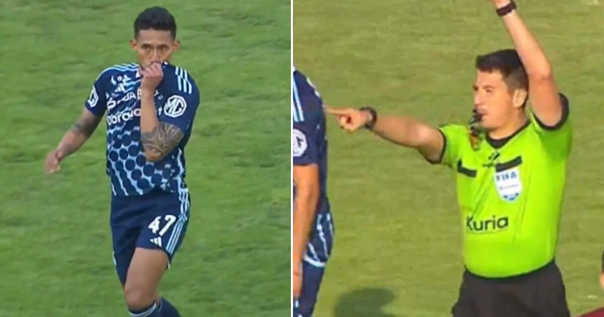 'Canchita' Gonzáles anotó golazo y besó el escudo de Cristal, pero el VAR anuló su tanto