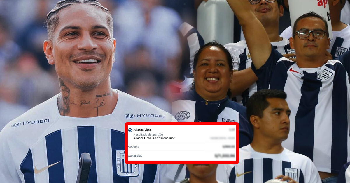 Alianza Lima sigue 'puntero' y su fiel hincha logró ganar un BILLETÓN en solo un día