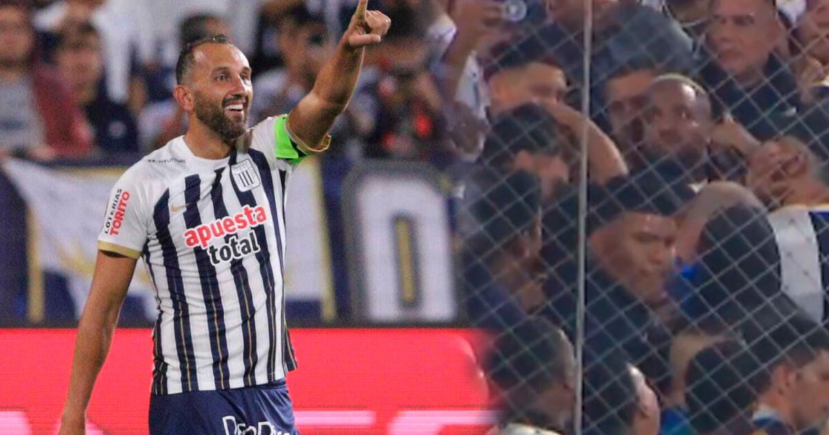 Con la celebración de Farfán: Hernán Barcos anotó un golazo para el 1-0 de Alianza Lima