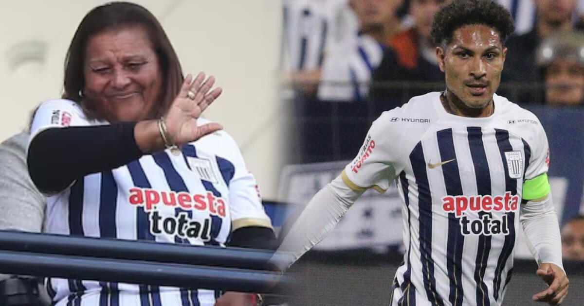 La SINGULAR reacción de Doña Peta al ver debutar a Paolo Guerrero en Alianza Lima