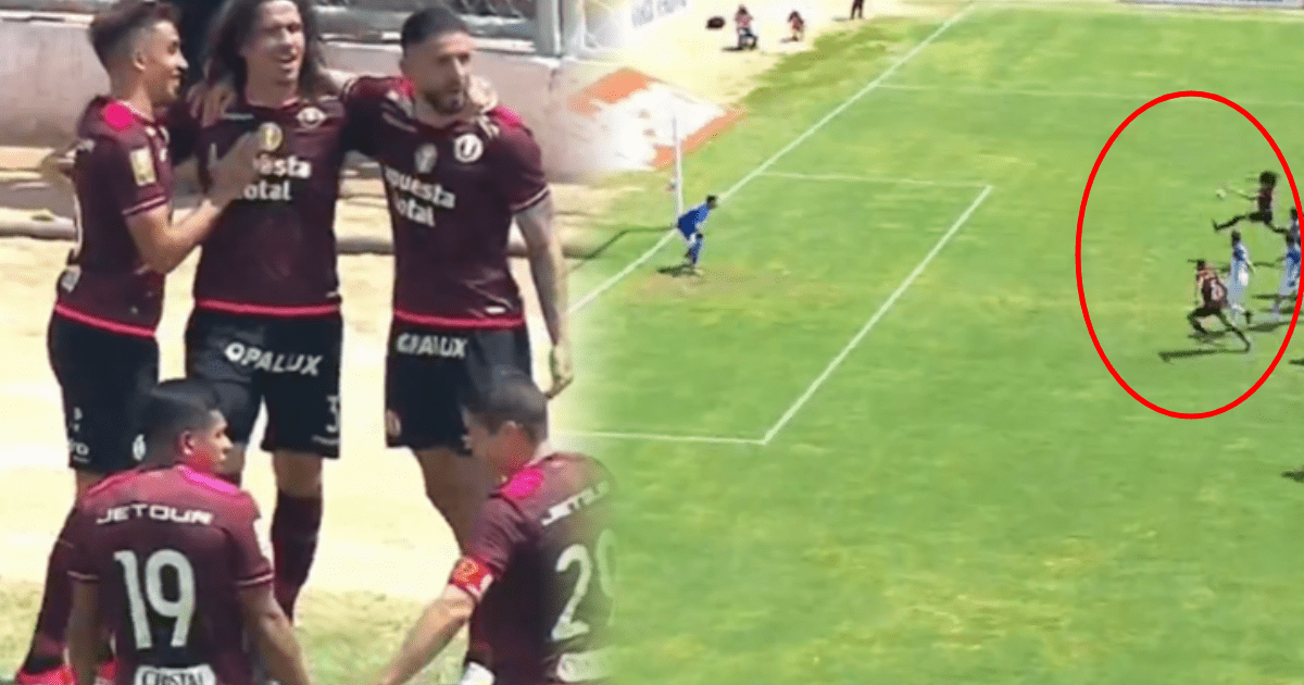 Williams Riveros anotó golazo acrobático y firmó el 2-0 de Universitario ante A. Atlético