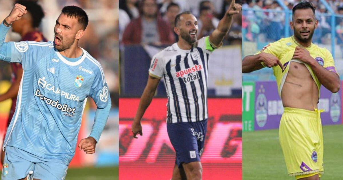 Con Martín Cauteruccio a la cabeza: el TOP 10 de goleadores de la Liga 1 2024