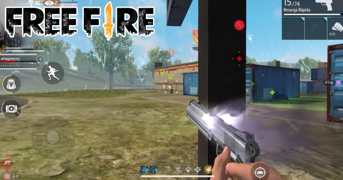 Jugué Free Fire en primera persona y así de increíble se vieron las armas del Battle Royale